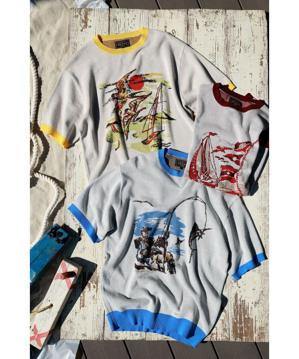 Knit Tee Jacquard