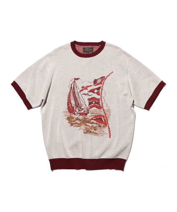 Knit Tee Jacquard