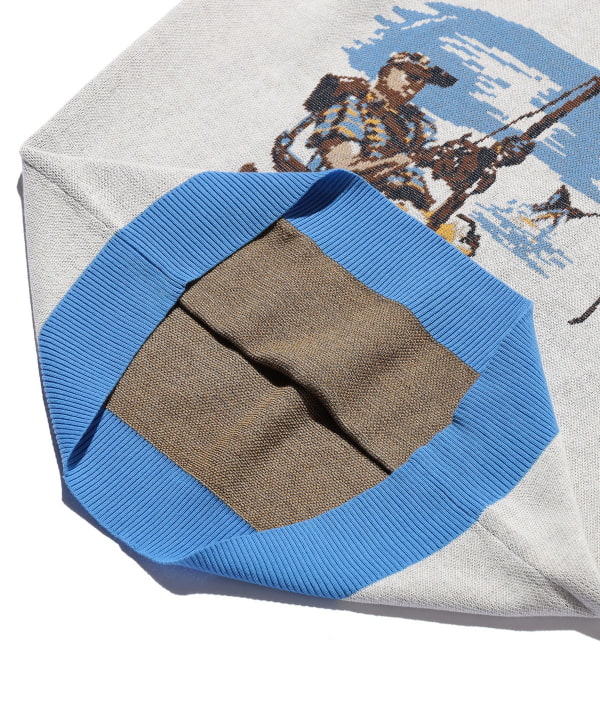 Knit Tee Jacquard