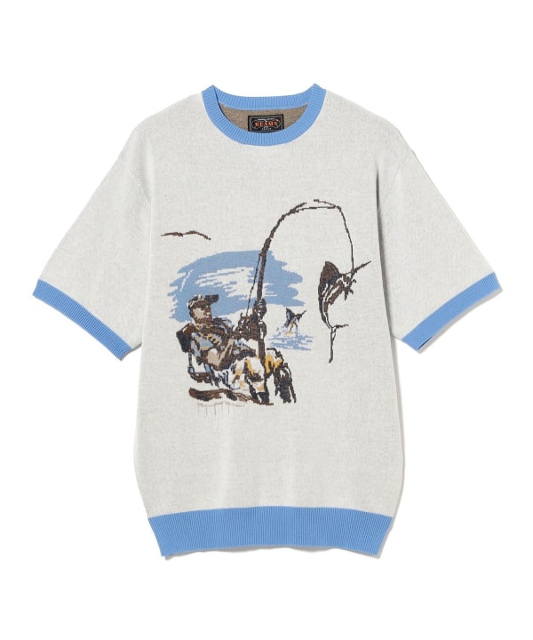 Knit Tee Jacquard