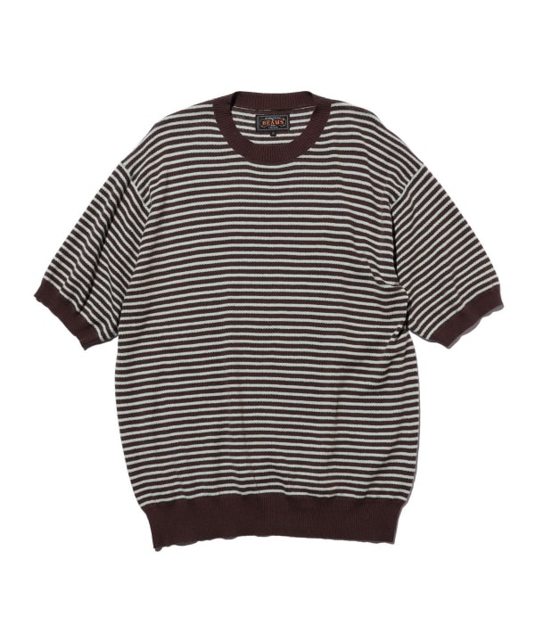 【8/6再値下げ】Knit Tee Dot Pattern Jacquard