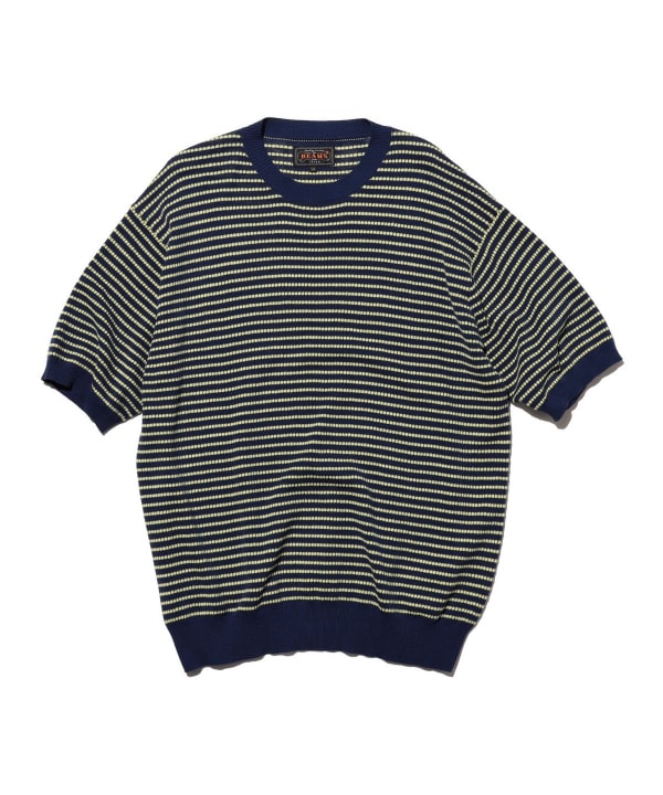 【8/6再値下げ】Knit Tee Dot Pattern Jacquard