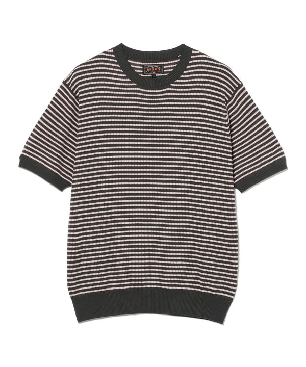 【8/6再値下げ】Knit Tee Dot Pattern Jacquard