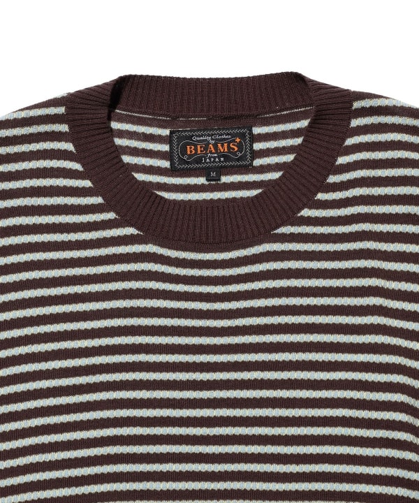 【8/6再値下げ】Knit Tee Dot Pattern Jacquard