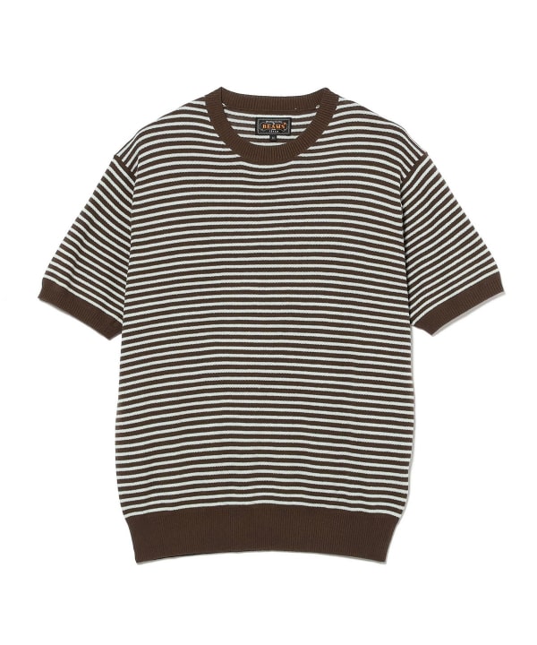 【8/6再値下げ】Knit Tee Dot Pattern Jacquard