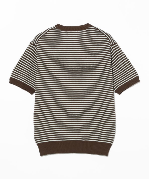 【8/6再値下げ】Knit Tee Dot Pattern Jacquard