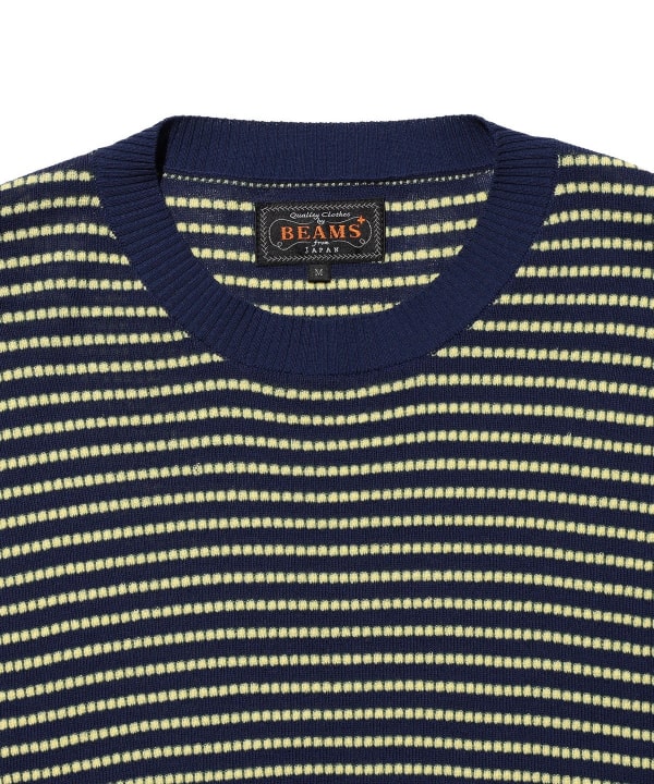 【8/6再値下げ】Knit Tee Dot Pattern Jacquard