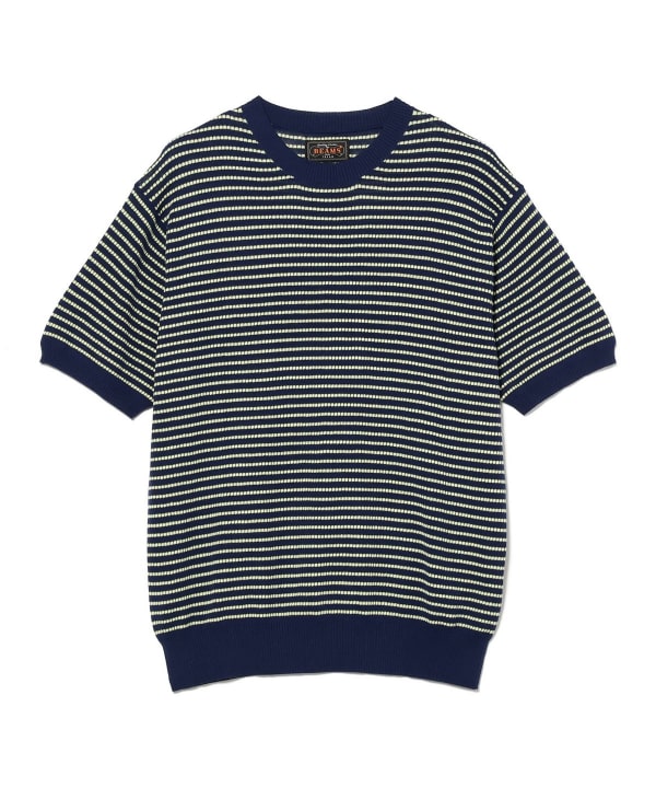 【8/6再値下げ】Knit Tee Dot Pattern Jacquard