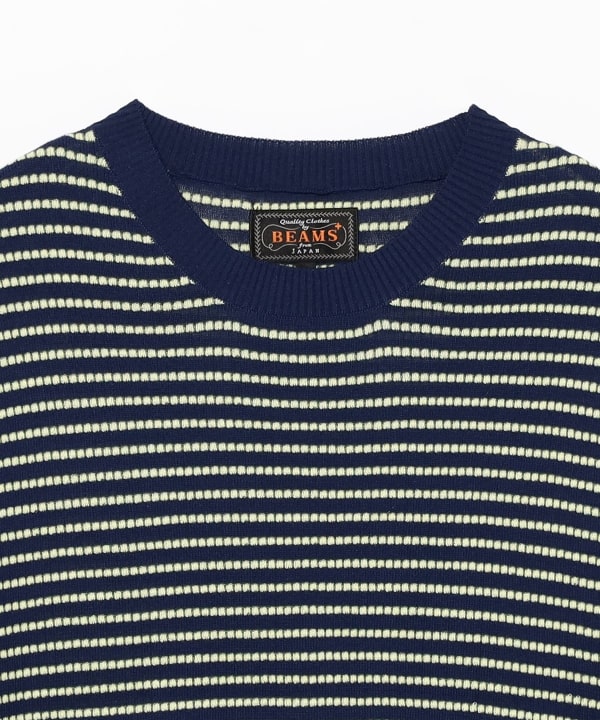 【8/6再値下げ】Knit Tee Dot Pattern Jacquard