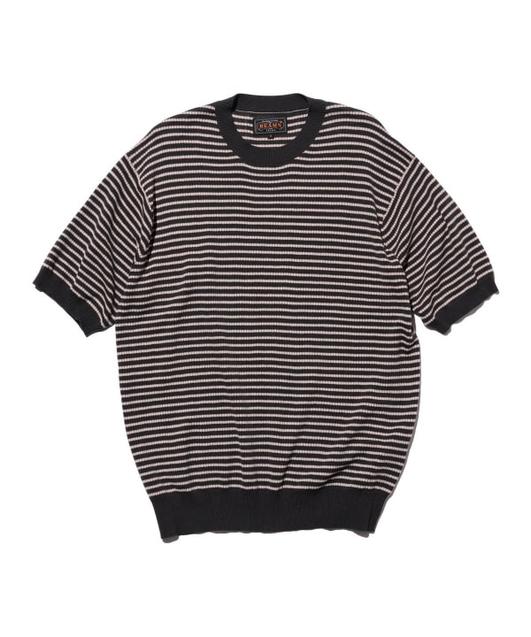 【8/6再値下げ】Knit Tee Dot Pattern Jacquard