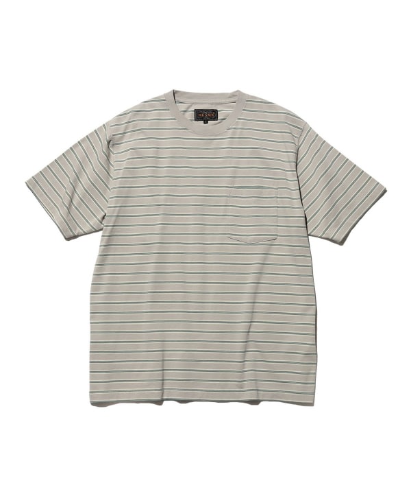 Pocket Tee Multi Stripe①