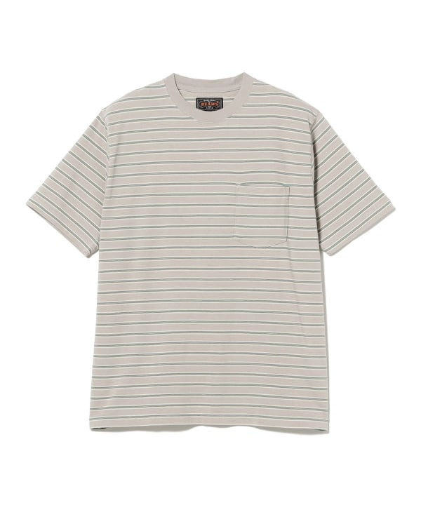 Pocket Tee Multi Stripe①