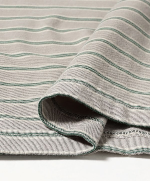 Pocket Tee Multi Stripe①