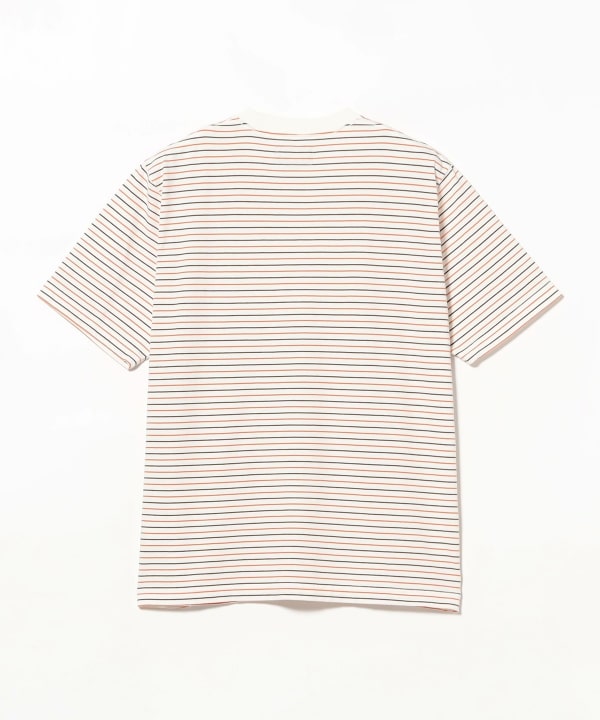 Pocket Tee Multi Stripe①