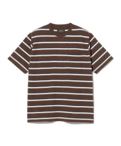 Pocket Tee Multi Stripe①