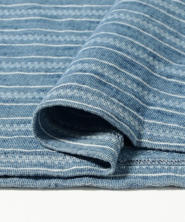 Pocket Tee Indigo Stripe