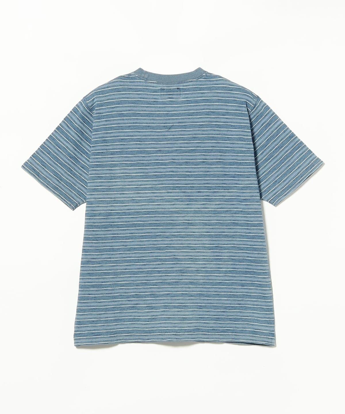 Pocket Tee 藍染條紋口袋T恤
