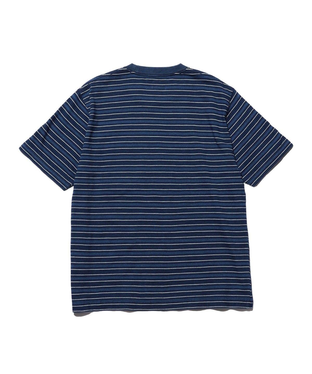 Pocket Tee 藍染條紋口袋T恤