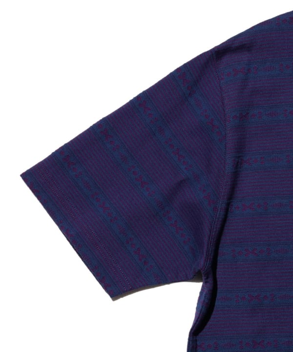 Pocket Tee Jacquard Stripe