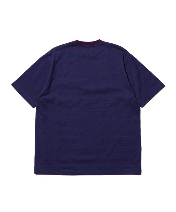 Pocket Tee Jacquard Stripe