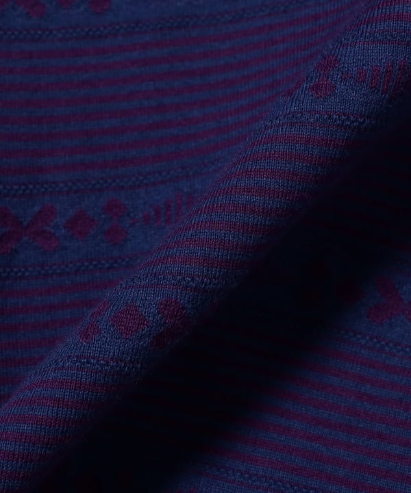 Pocket Tee Jacquard Stripe