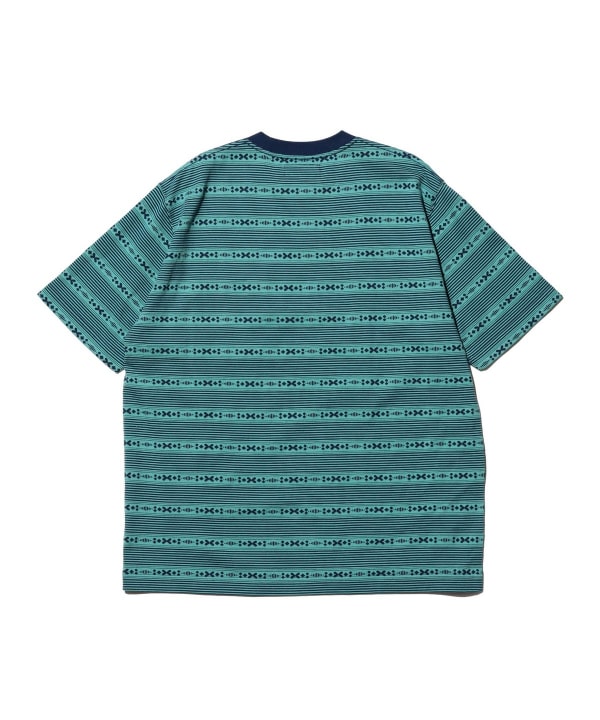 Pocket Tee Jacquard Stripe