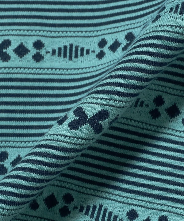 Pocket Tee Jacquard Stripe