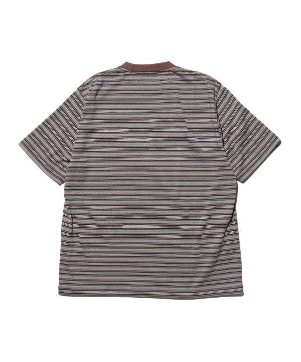 Pocket Tee Multi Stripe②