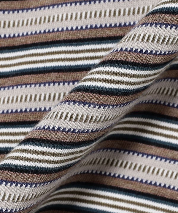Pocket Tee Multi Stripe②