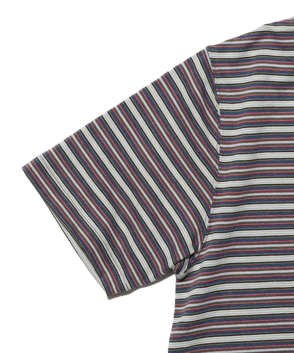 Pocket Tee Multi Stripe②