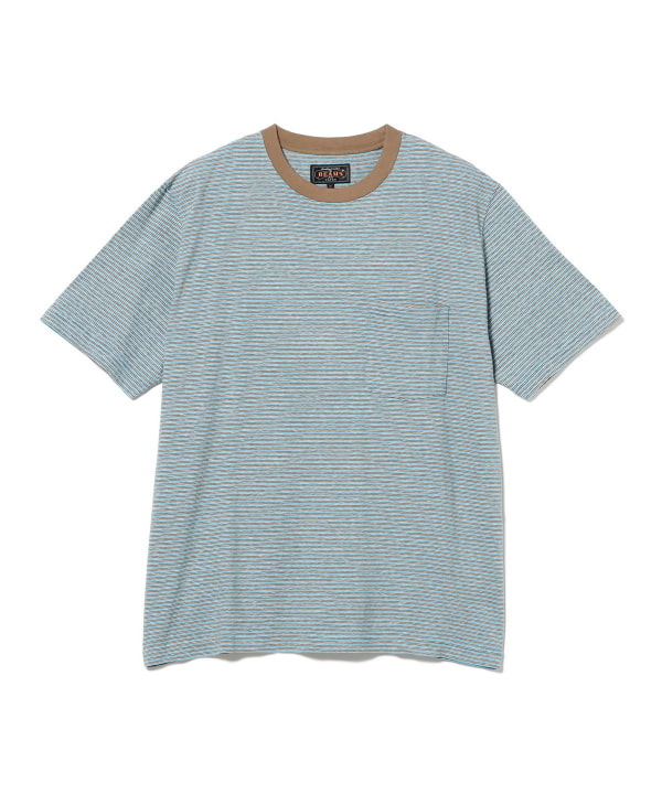 Pocket Tee Multi Stripe③