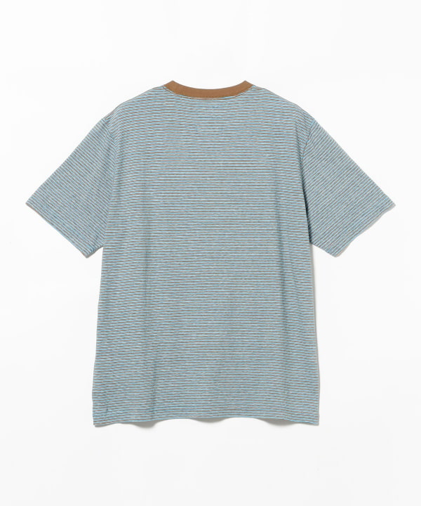 Pocket Tee Multi Stripe③