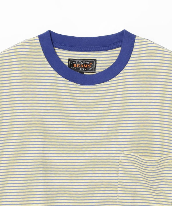 Pocket Tee Multi Stripe③
