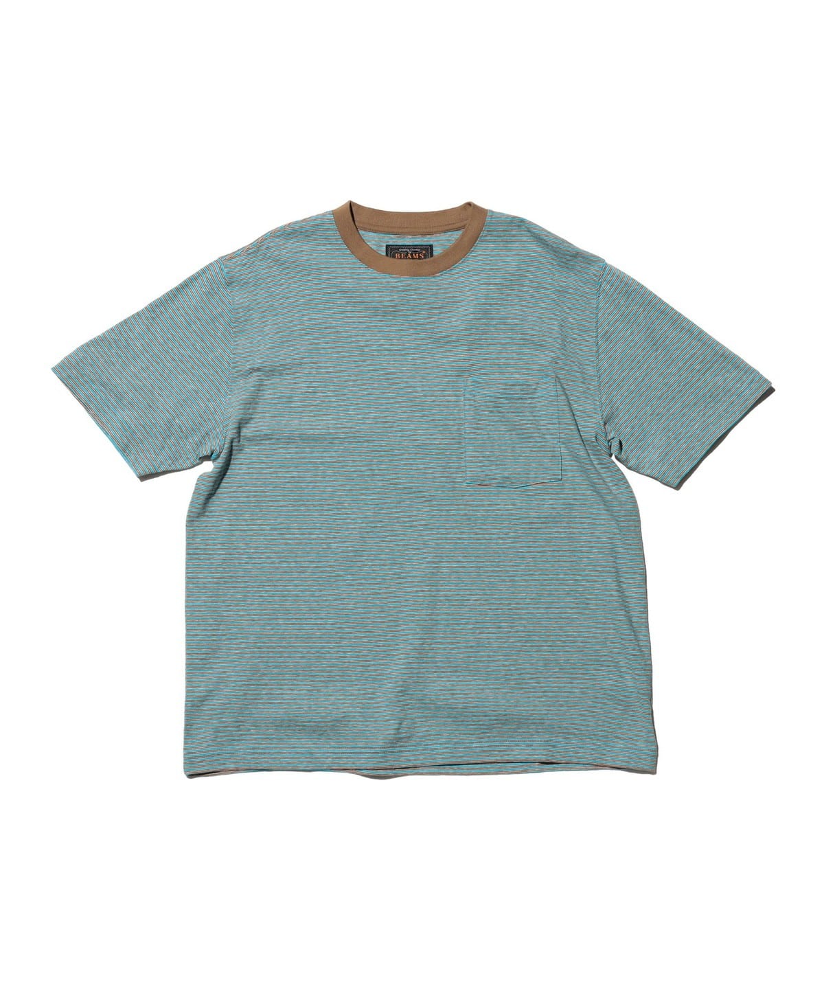 Pocket Tee Multi Stripe�B T�V���c�E�J�b�g�\�[ MEN SAX XL