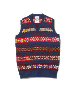 ▲Jamieson’s × BEAMS PLUS / 別注 Vee Neck Vest