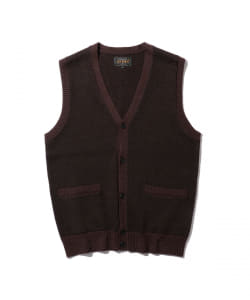 ▲BEAMS PLUS / ジャカード ニットベスト