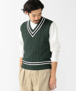 ▲ALAN PAINE / 別注 Cotton Criket Vest