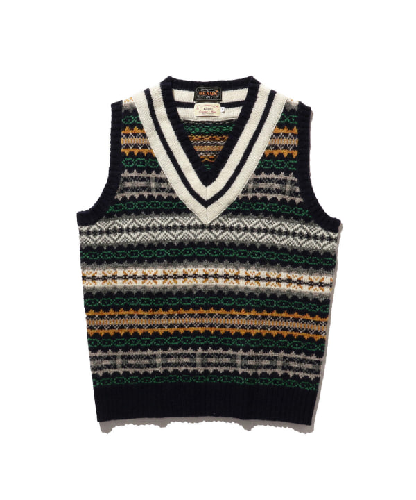 BEAMS PLUS（ビームス プラス）gim × BEAMS PLUS / 別注 Fair Isle