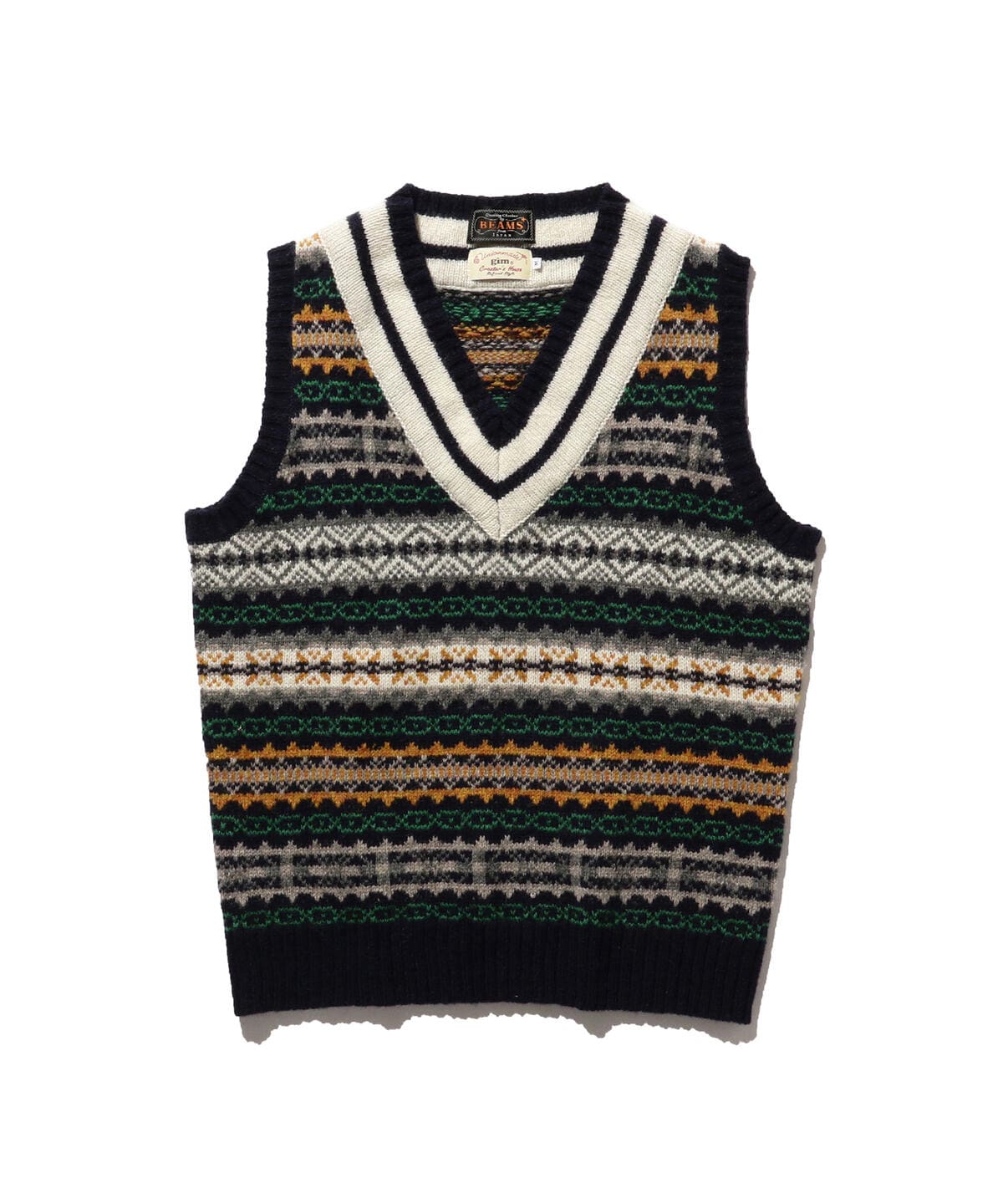 BEAMS PLUS（ビームス プラス）gim × BEAMS PLUS / 別注 Fair Isle