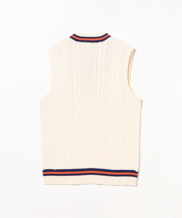 BEAMS PLUS（ビームス プラス）【別注】PALACE / CABLE VEST