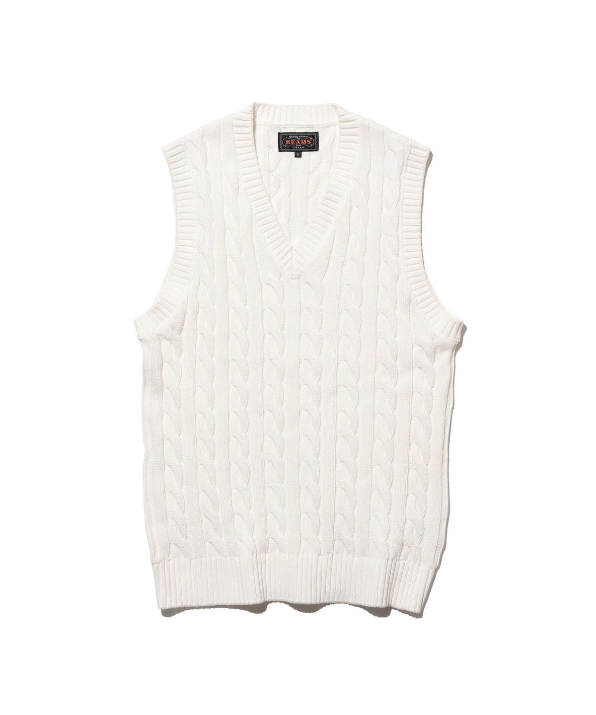 BEAMS PLUS（ビームス プラス）V-Neck Vest Cable（トップス ベスト
