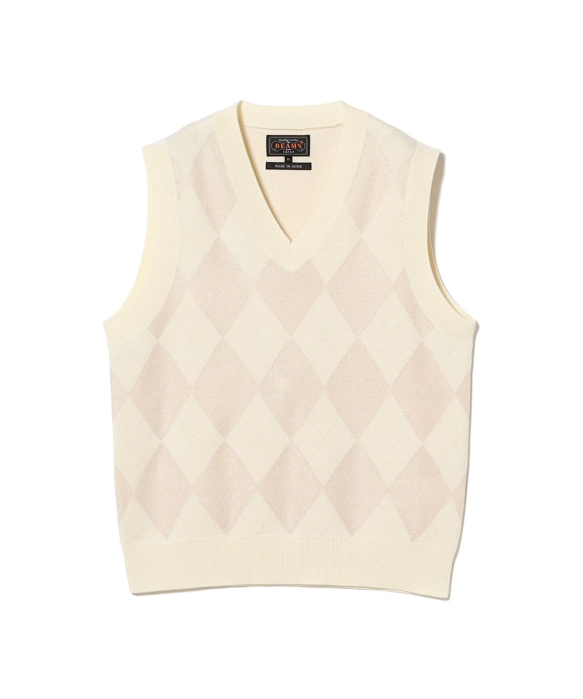 BEAMS PLUS（ビームス プラス）Shadow Argyle Vest（トップス ベスト 