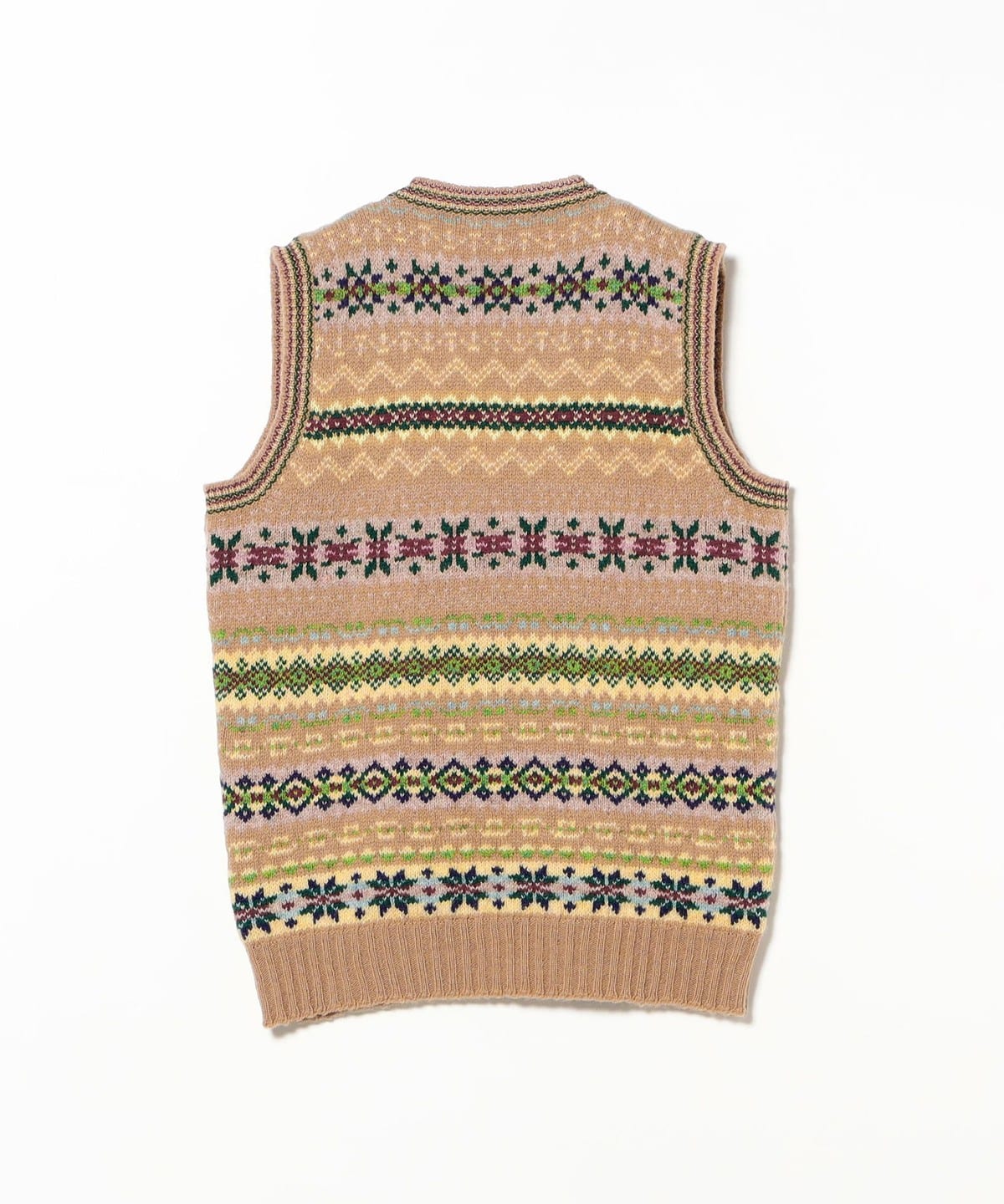BEAMS PLUS（ビームス プラス）【別注】Jamieson's / Fairsile V-Neck
