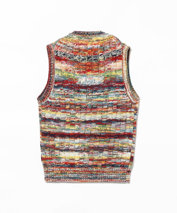 Cable Knit Vest Kasuri