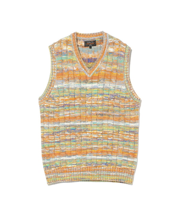 Cable Knit Vest Kasuri