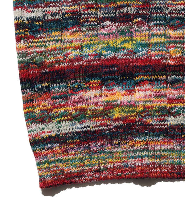 Cable Knit Vest Kasuri