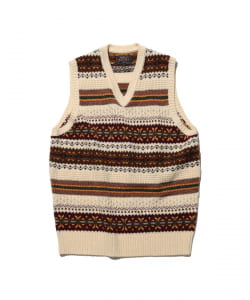 Fair Isle Knit Vest