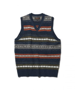 Fair Isle Knit Vest