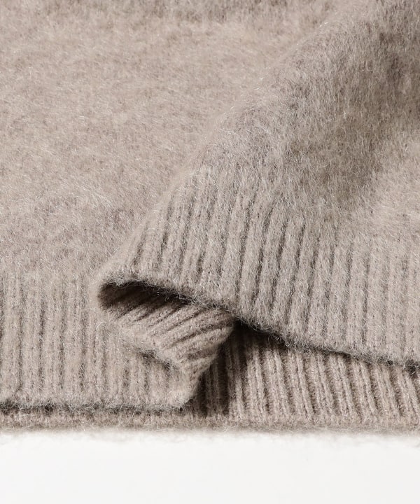 Mohair Argyle Knit Vest
