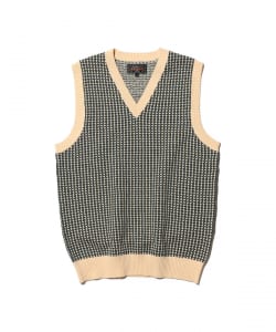 Jacquard Knit Vest